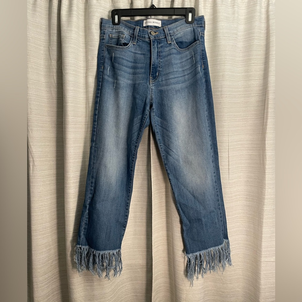 Flying Monkey Fray Bottom Jeans
